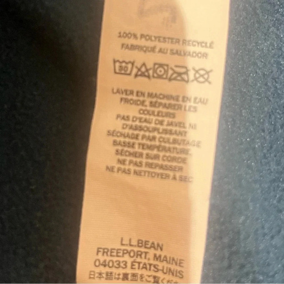 L.L. Bean Fleece - Picture 5 of 5